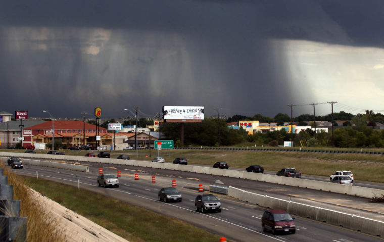 Stormy evening in Killeen